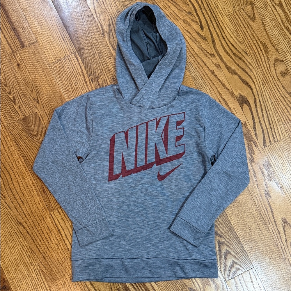 Boy’s Nike Dri-Fit Hooded Shirt. Size Small. Like New Condition.